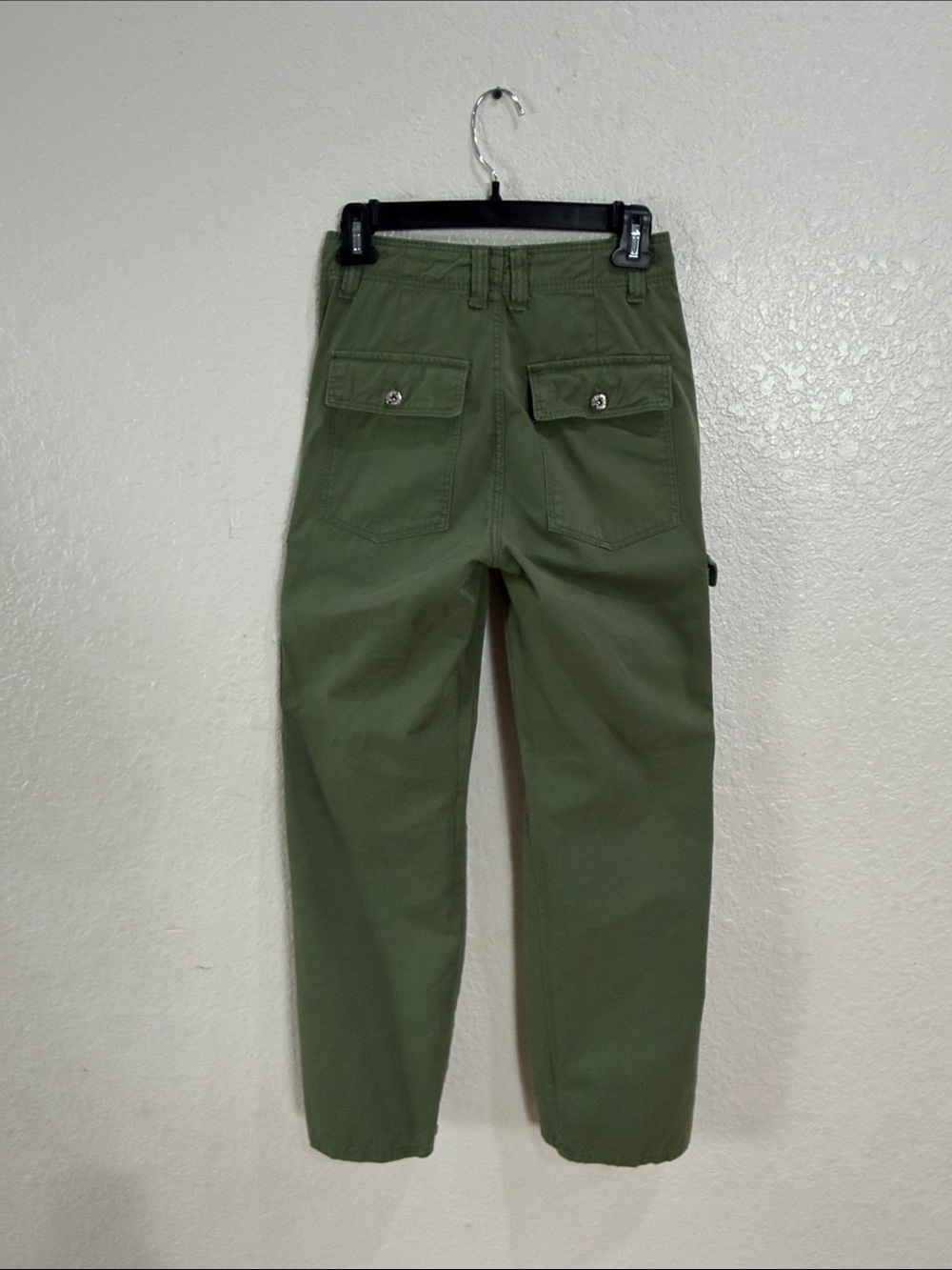 Bershka ,Size 2,Olive Green Cargo Pants - Classic Utility Style - Picture 7 of 17